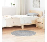 VidaXL Tapis Accent Rond - Gris