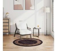 VidaXL Tapis Antidérapant Noir/Doré