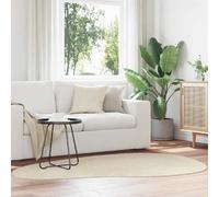 vidaXL Tapis Beige Polyester 140x200 cm Antidérapant