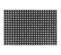 vidaXL Tapis caoutchouc antidérapant imperméable modèle 246609 22 mm 80 x 120 cm Noir