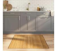 vidaXL Tapis carré naturel en bambou