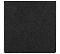 vidaXL Tapis de couloir moderne Anthracite 100 x 100 cm 100% polypropylène antidérapant