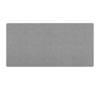 vidaXL Tapis Couloir Gris Clair 100 x 200 cm 100% Polypropylène, Décor de Couloir, Tapis Moderne, Design antidérapant, polypropylène texturé, élégant et Pratique