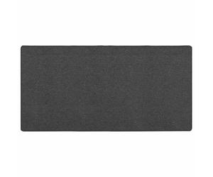 vidaXL Tapis Couloir Gris foncé 100 x 200 cm 100% Polypropylène, Décor de couloir, tapis moderne, design antidérapant, polypropylène texturé, élégant et pratique