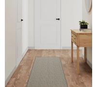 vidaXL Tapis couloir - Taupe