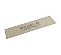 vidaXL Tapis cuisine imprimé Home capitales 60x300 cm