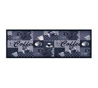 VIDAXL Tapis cuisine lavable bleu 45x150 cm