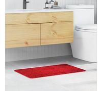 vidaXL Tapis de bain Rouge 50 x 80 cm Polypropylène