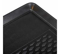 Vidaxl Tapis De Coffre Noir Tpe