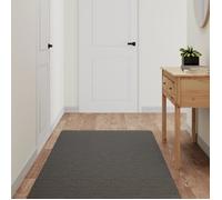 vidaXL Tapis de couloir Anthracite 80x180 cm lavable – Tapis d'entrée