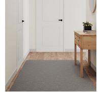 vidaXL Tapis de couloir gris 100 x 180 cm