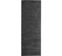 Tapis de couloir lavable pliable Anthracite 80x300 cm Polyester