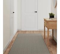 vidaXL Tapis de couloir Sisal aspect argenté 80x150 cm