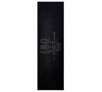 vidaXL Tapis de Cuisine Couverts Noir 150 x 45 cm Velours