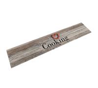 vidaXL Tapis de cuisine imprimé - Gris 60x300 cm