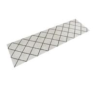 vidaXL Tapis de cuisine lavable impression carrée 45x150 cm velours 136567