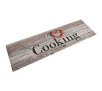 Tapis de cuisine vidaXL - Gris, 45x150 cm