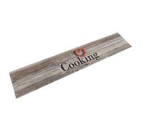 vidaXL Tapis de cuisine imprimé lavable antidérapant moderne Gris 60x300 cm intérieur et extérieur