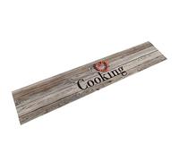 vidaXL Tapis de cuisine imprimé lavable antidérapant moderne Gris 60x300 cm intérieur et extérieur