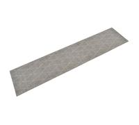 vidaXL Tapis de cuisine lavable impression losange 60x300 cm velours