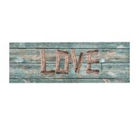 VIDAXL Tapis de cuisine lavable LOVE - 60x300 cm