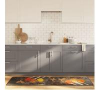 Vidaxl Tapis De Cuisine Multicolore 60x180 Cm Lavable Antidérapant