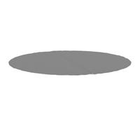 vidaXL Bâche piscine Ø 244 cm Géotextile Gris