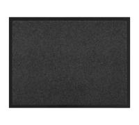 Vidaxl Tapis De Porte Anthracite 60 X 80 Cm Tissu En Teddy