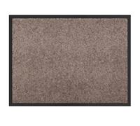 Vidaxl Tapis De Porte Beige 60 X 80 Cm Tissu En Teddy