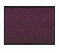 Vidaxl Tapis De Porte Bordeaux 60 X 80 Cm Tissu En Teddy