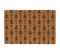 Vidaxl Tapis De Porte Naturel 40x60 Cm Fibre De Coco Touffeté