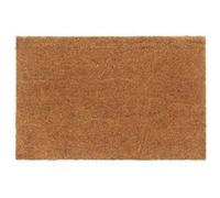 vidaXL Tapis de porte naturel 65x100 cm fibre de coco touffeté 155565 Or
