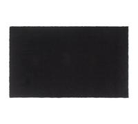 Vidaxl Tapis De Porte Noir 90x150 Cm Fibre De Coco Touffeté