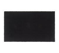 vidaXL Tapis de Porte, Paillasson Antidérapant, Tapis de Sol Entrée Jardin Porche Escalier Garage, Noir 90x150 cm Fibre de Coco Touffeté