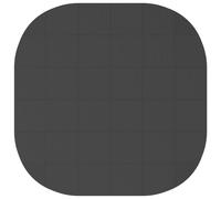 vidaXL : Tapis de protection pour piscine, 36 pièces, diamètre 350 cm, forme ronde, en mousse EVA, couleur noire