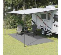 Vidaxl Tapis De Sol De Camping Anthracite 4,5x2,5 M