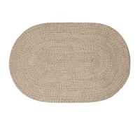 vidaXL Tapis de surface Blanc 100 x 152 cm Jute 42010650