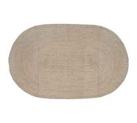Vidaxl Tapis De Surface Blanc 152 X 245 Cm Jute