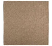 Vidaxl Tapis De Surface Carré Agira Naturel 200 X 200 Cm Polyester