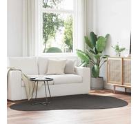 vidaXL Tapis de surface HUARTE Anthracite 160 x 230 cm Polyester