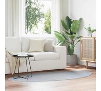 vidaXL Tapis de surface HUARTE Gris 100 x 200 cm Polyester
