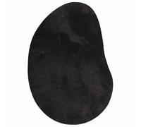 vidaXL Tapis de Surface HUARTE Noir 160 x 230 cm Polyester, Tapis antidérapant pour Salon, Modern et Pliable, Confortable en Polyester, Parfait pour la Chambre