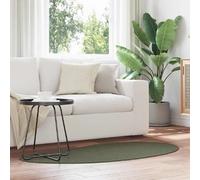 vidaXL Tapis de surface HUARTE Vert forêt 80 x 150 cm Polyester