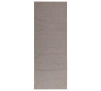 Vidaxl Tapis De Surface Rectangulaire Lugo Taupe 200 X 80 Cm Polyester