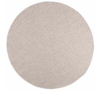 vidaXL Tapis de surface Rond FARO Crème Ø 160 CM Polyester 42022568