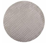 Vidaxl Tapis De Surface Rond Sirolo Sable Ø 200 Cm Polyester