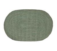 vidaXL Tapis de surface Vert olive 100 x 152 cm Jute 42010646