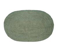 vidaXL Tapis de surface Vert olive 152 x 245 cm Jute 42010648