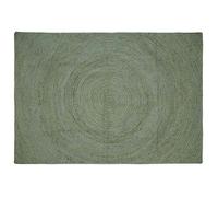 vidaXL Tapis de surface Vert olive 240 x 340 cm Jute 42010590