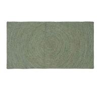 vidaXL Tapis de surface Vert olive 80 x 150 cm Jute 42010576
